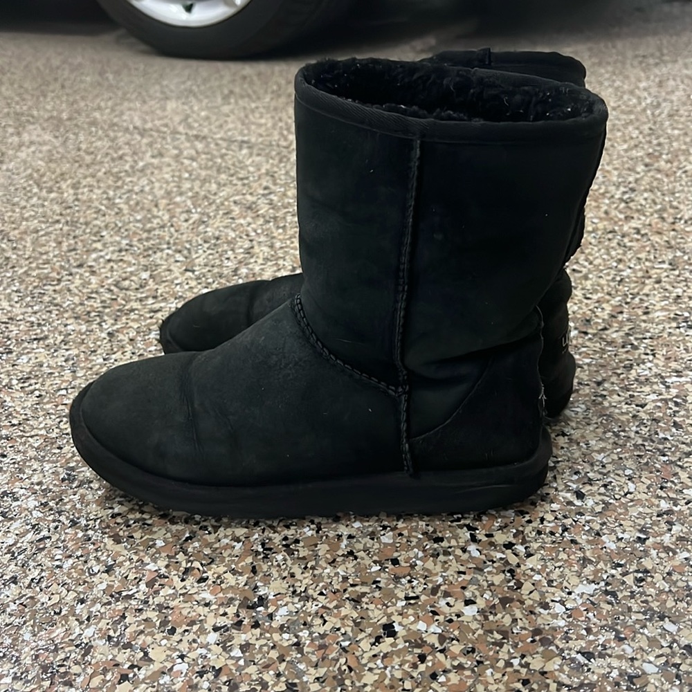 UGG used black boots. Size 8
